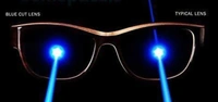 ROUND MATT ML - FRAME + BLUE CUT BLUE LENS