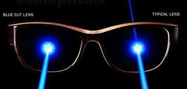 QUEEN ML - FRAME +BLUE CUT BLUE LENS