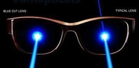QUEEN MASTER ML - FRAME +BLUE CUT BLUE LENS