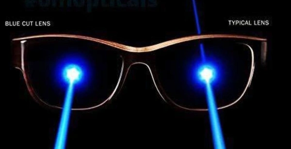 MONJAS ML - FRAME +BLUE CUT BLUE LENS