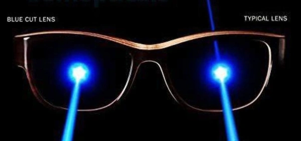 KONG RECTANGLE ML - FRAME +BLUE CUT BLUE LENS