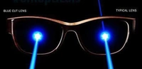 TITANIUM CLASSIC FRAME - FRAME +BLUE CUT BLUE LENS