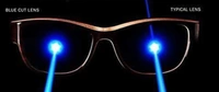 CLASSIC REC FRAME - FRAME +BLUE CUT BLUE LENS