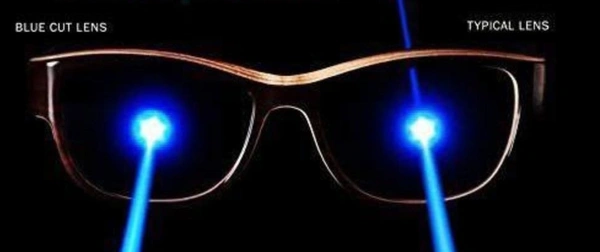 CLASSIC REC FRAME - FRAME +BLUE CUT BLUE LENS