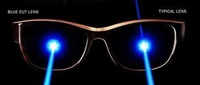  CLASSIC RIMMED SPEC - FRAME +BLUE CUT BLUE LENS