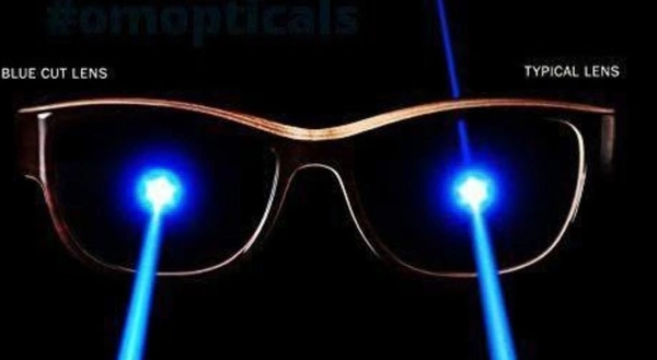 LEOPARD ML FRAME - FRAME +BLUE CUT BLUE LENS