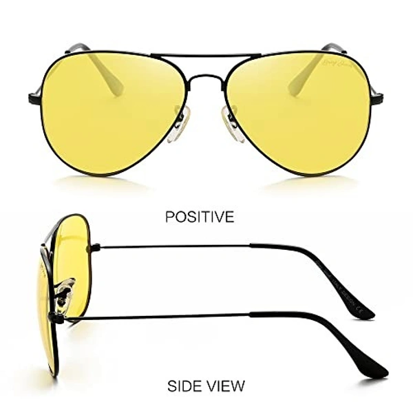  Polarized Aviator Sunglasses lightweight Stylish Glasses for Men Women UV Protection S110102 AZ - Buddha Gold
