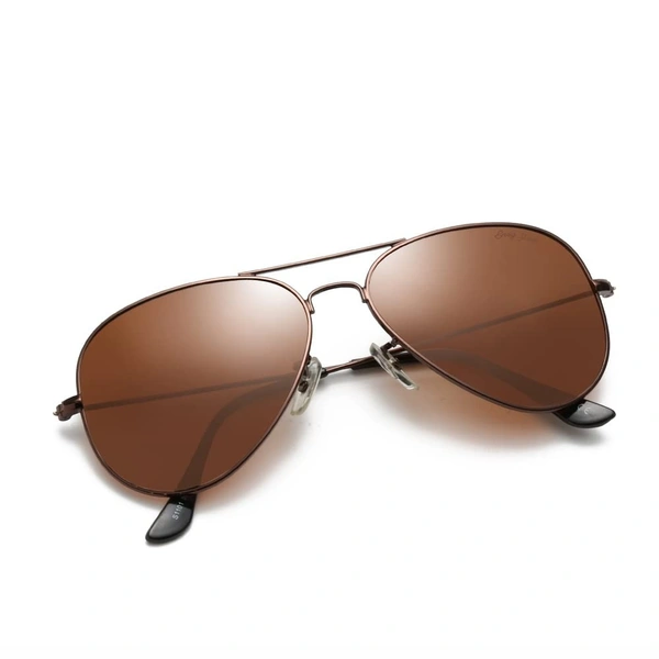  Polarized Aviator Sunglasses lightweight Stylish Glasses for Men Women UV Protection S110102 AZ - Pueblo