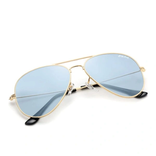  Polarized Aviator Sunglasses lightweight Stylish Glasses for Men Women UV Protection S110102 AZ - Sinbad