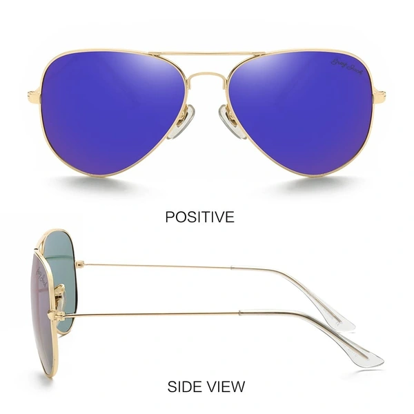  Polarized Aviator Sunglasses lightweight Stylish Glasses for Men Women UV Protection S110102 AZ - Torea Bay