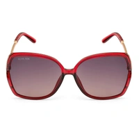 ROYAL SON Over-sized UV Protection Women Sunglasses AZ - Guardsman Red