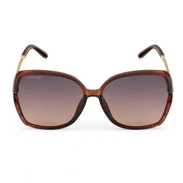 ROYAL SON Over-sized UV Protection Women Sunglasses AZ