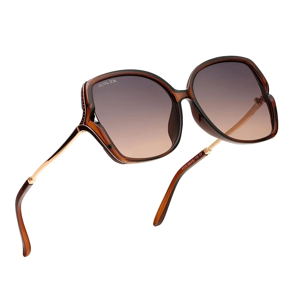 ROYAL SON Over-sized UV Protection Women Sunglasses AZ