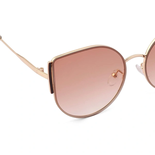 ROYAL SON Women Cat Eye Sunglasses AZ - Quicksand
