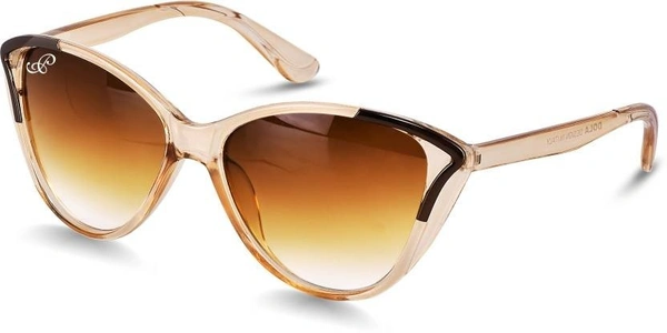UV Protection Cat-eye Sunglasses (55)  (For Girls, Brown) FK