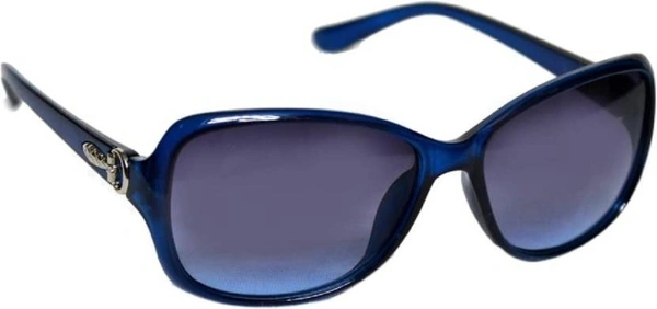 UV Protection, Gradient Over-sized Sunglasses (Free Size)  (For Women, Grey) FK