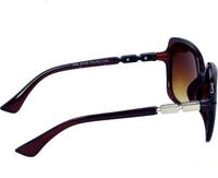 UV Protection Rectangular Sunglasses (Free Size)  (For Women, Brown) FK