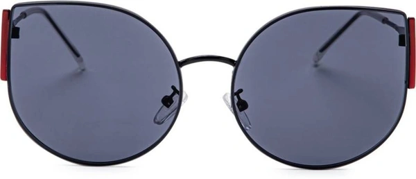 UV Protection Cat-eye Sunglasses (Free Size)  (For Women, Black) FK