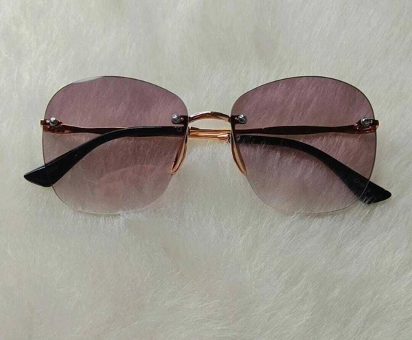 UV Protection Over-sized Sunglasses (Free Size)  (For Women, Violet) FK