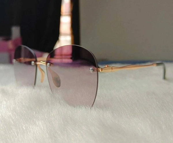 UV Protection Over-sized Sunglasses (Free Size)  (For Women, Violet) FK