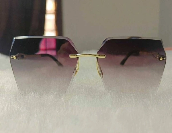 UV Protection Over-sized Sunglasses (Free Size)  (For Women, Violet) FK