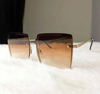 UV Protection Over-sized Sunglasses (Free Size)  (For Women, Brown FK