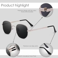 UV Protection, Riding Glasses Oval Sunglasses (45)  (For Men & Women, Black) FK