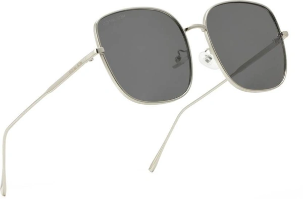 UV Protection Retro Square Sunglasses (60)  (For Women, Black) FK