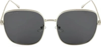 UV Protection Retro Square Sunglasses (60)  (For Women, Black) FK