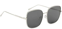 UV Protection Retro Square Sunglasses (60)  (For Women, Black) FK
