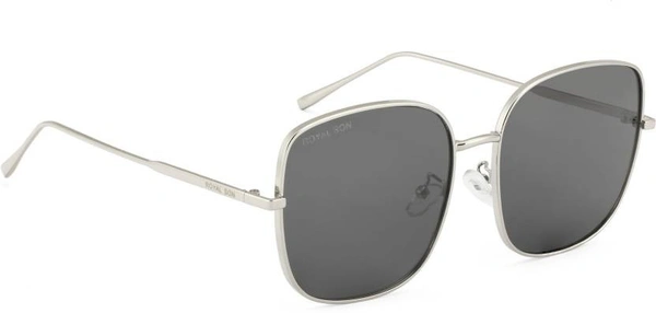 UV Protection Retro Square Sunglasses (60)  (For Women, Black) FK