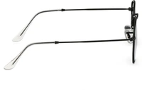 UV Protection, Polarized Round Sunglasses (54)  (For Men, Black) FK
