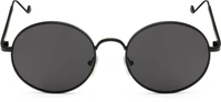 UV Protection Round Sunglasses (55)  (For Men & Women, Black) FK