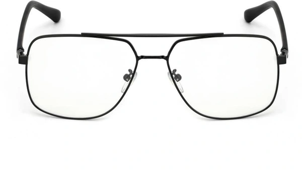 Polarized, UV Protection Retro Square Sunglasses (61)  (For Men & Women, Clear) FK