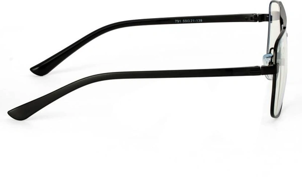 Polarized, UV Protection Retro Square Sunglasses (61)  (For Men & Women, Clear) FK