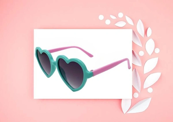 UV Protection Over-sized Sunglasses (Free Size)  (For Girls, Black) FK