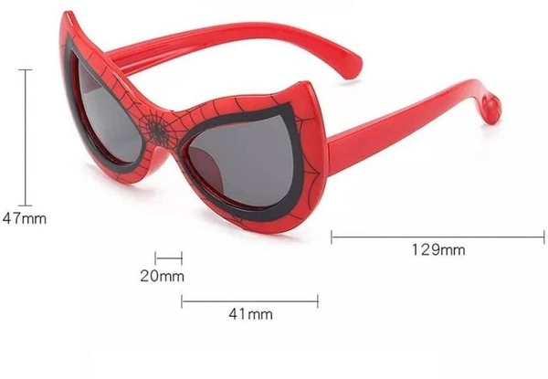 UV Protection, Polarized Butterfly Sunglasses (37)  (For Boys & Girls, Red) FK