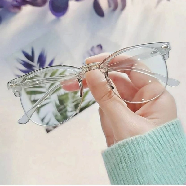 UV Protection, Others Spectacle Sunglasses (Free Size)  (For Men & Women, Clear) AZ