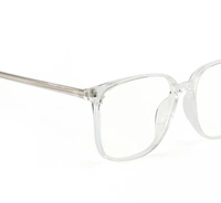 Full Rim Square Blue Cut Frame For Men & Women  (55 mm) FK