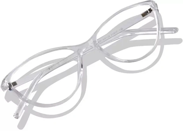 Full Rim Cat-eyed Anti Glare & Blue Cut Computer Glass For Men & Women  (48 mm) fk