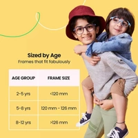 Full Rim Cat-eyed Anti Glare & Blue Cut Computer Glass For Kids  (46 mm) FK