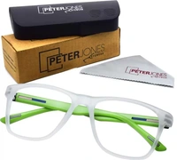 Full Rim Square Frame For Men & Women  (54 mm) FK - Apple