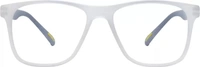 Full Rim Square Frame For Men & Women  (54 mm) FK