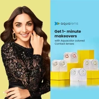 aquacolor Daily Disposable  (0, Colored Contact Lenses, Pack of 2) fk