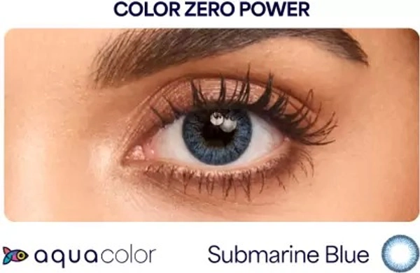aquacolor Daily Disposable  (0, Colored Contact Lenses, Pack of 2) fk