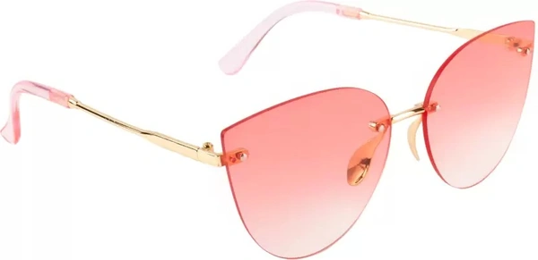 UV Protection, Gradient Cat-eye Sunglasses (61)  (For Women, Pink) fk