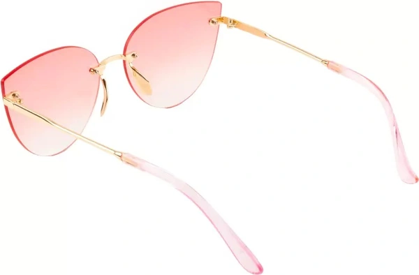 UV Protection, Gradient Cat-eye Sunglasses (61)  (For Women, Pink) fk
