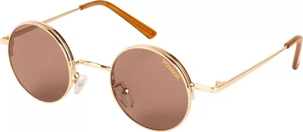 UV Protection Round Sunglasses (45)  (For Men & Women, Brown) fk