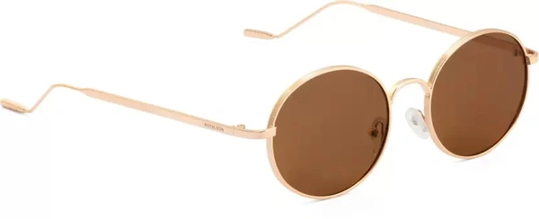 UV Protection Round Sunglasses (55)  (For Men & Women, Brown) fk