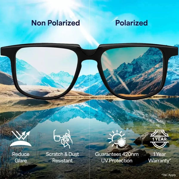 UV Protection, Polarized Cat-eye Sunglasses (51)  (For Women, Green) fk